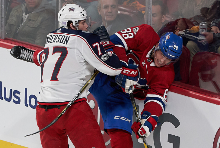 Josh Anderson doit être TANNÉ en SALE...