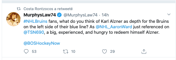 Karl Alzner à Boston?!?!?!?!?! HAHA!!!!