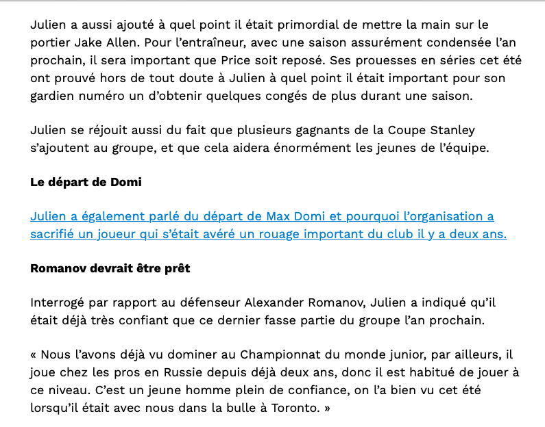 La lumière de Marc Bergevin pourrait vite se refermer...