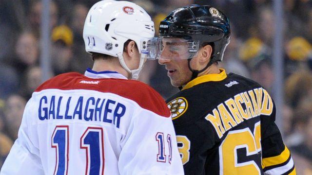 Le clan Brendan Gallagher utilise le contrat de Brad Marchand....