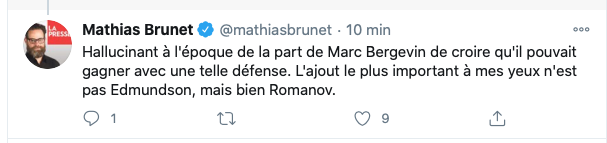 Marc Bergevin était sur les HALLUCINOGÈNES....