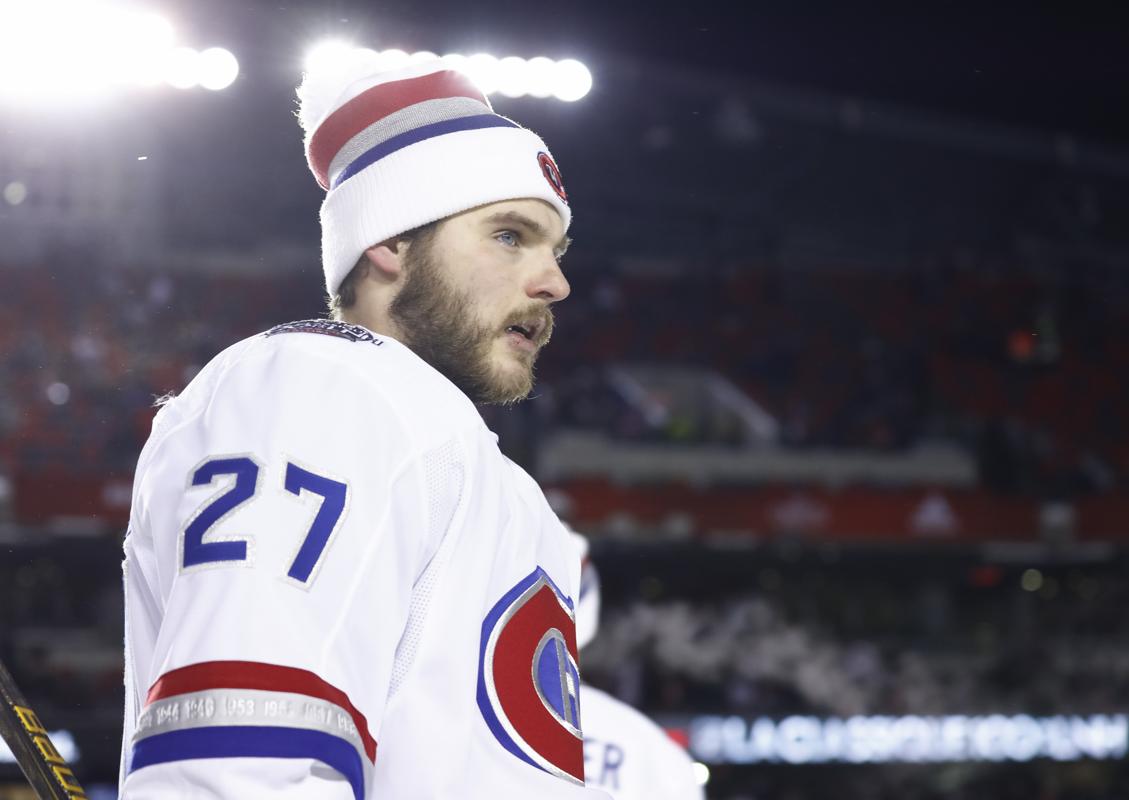 Mathias Brunet se moque d'Alex Galchenyuk....