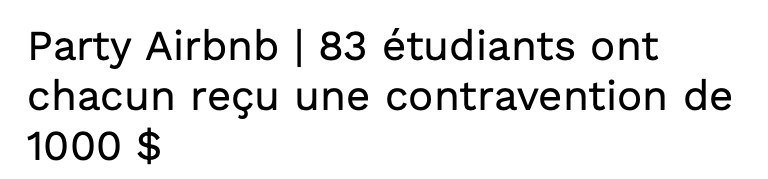 OUCH....1000 DOLLARS D'AMENDE CHACUN...