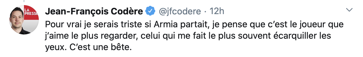 Quand ton joueur préféré est Joel Armia...