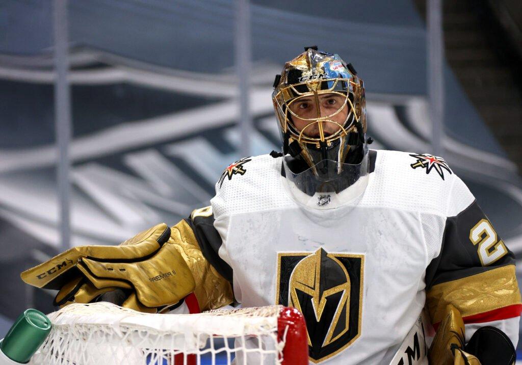 Seattle attend Marc-André Fleury...