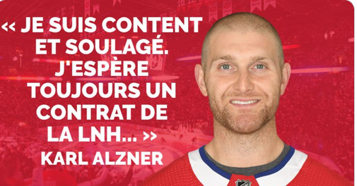 Si on avait été Karl Alzner...