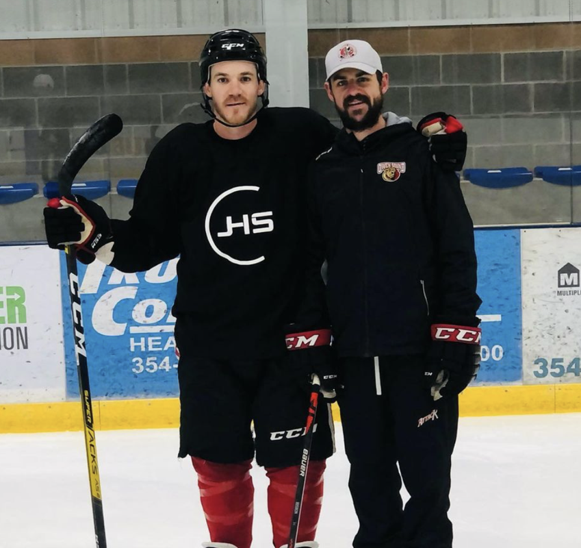 Andrew Shaw a décidé, qu'il allait mourir sur la glace...