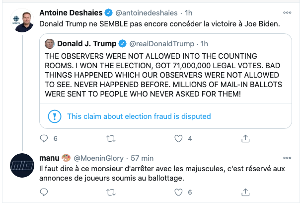 Donald Trump utilise la technique de Renaud Lavoie!!!!