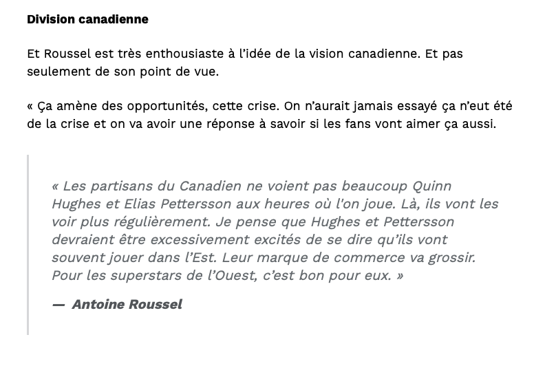 Elias Pettersson et Quinn Hughes...vont faire du GROS CASH avec leur image...