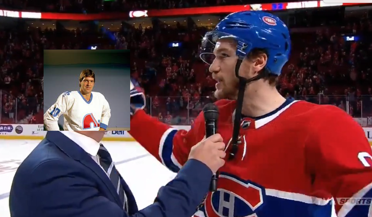 Gaston Therrien CRACHE sur Jonathan Drouin!!!!!