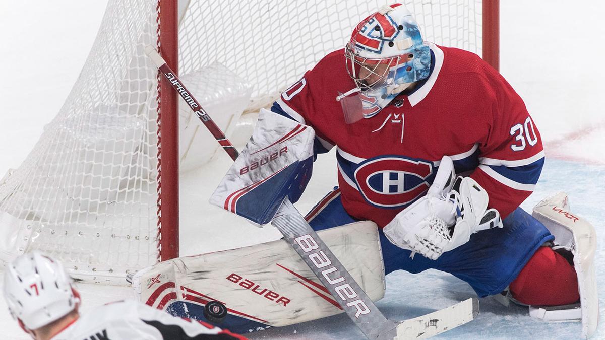 Le coach des gardiens, n'a pas arrêté de comparer Cayden Primeau...