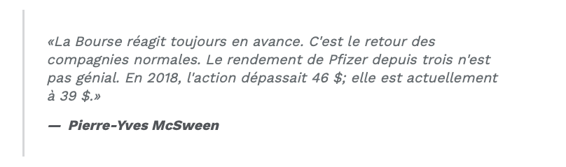 Le VACCIN de la COVID-19...Une ARNAQUE pour contrôler la bourse?