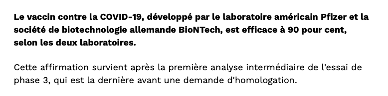 Le VACCIN de la COVID-19...Une ARNAQUE pour contrôler la bourse?