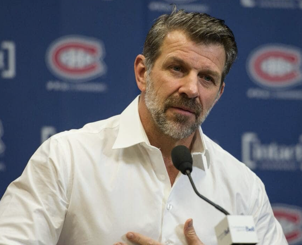 Marc De Foy met Marc Bergevin sur le 