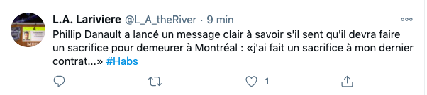 Phil Danault devrait aller visiter un HÔPITAL...