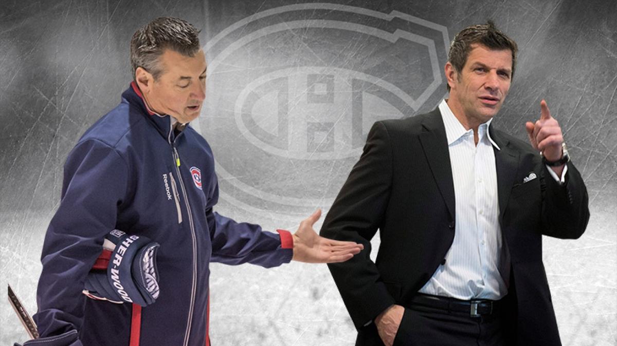 Stéphane Waite liche tellement les bottes de Marc Bergevin...