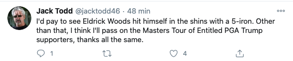 Tiger Woods reçoit beaucoup de HATE...