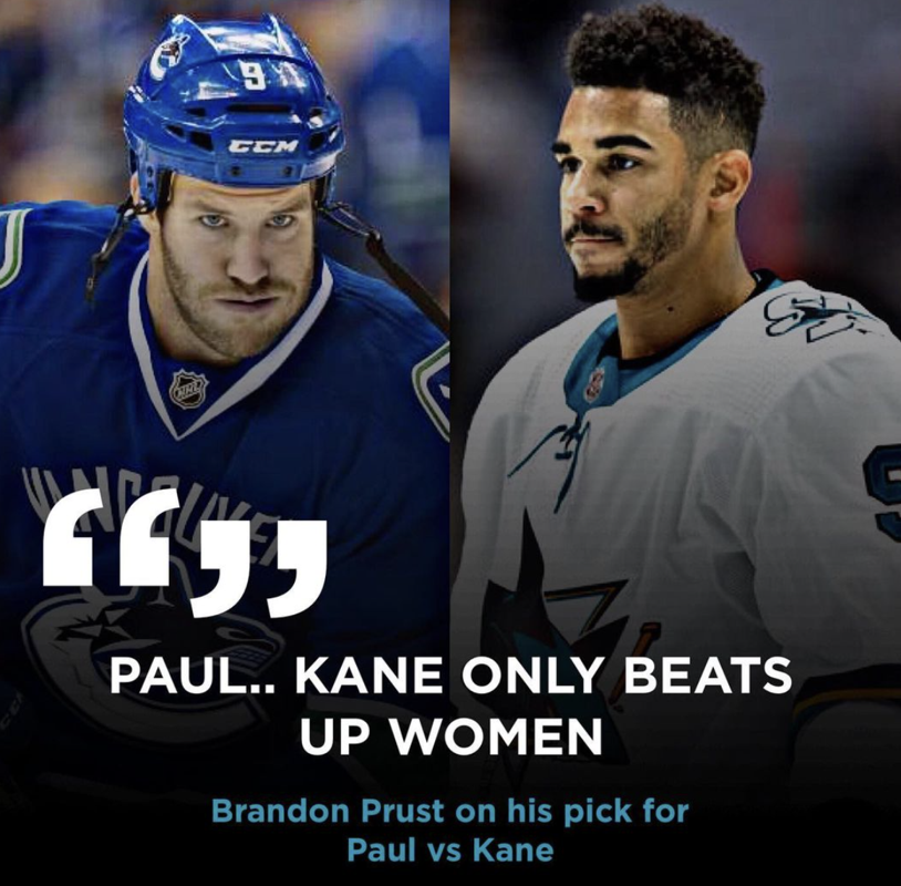 Brandon Prust continue de dire des CONNERIES...