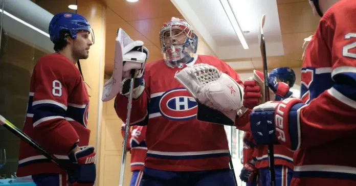 Cayden Primeau à la place de Lindgren, dans le 