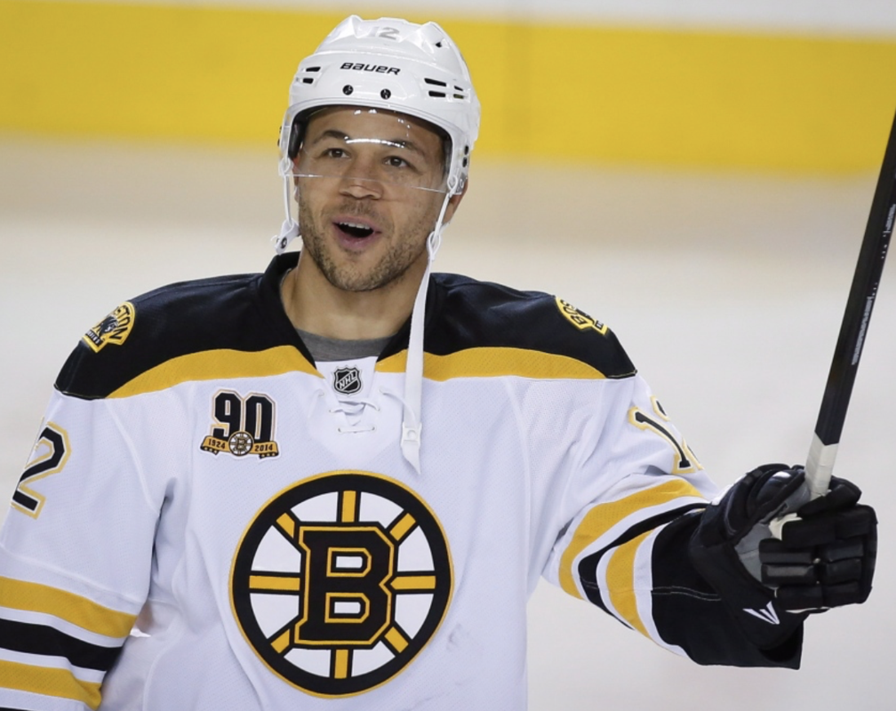 HAHA...Jarome Iginla l'inconnu de Boston...