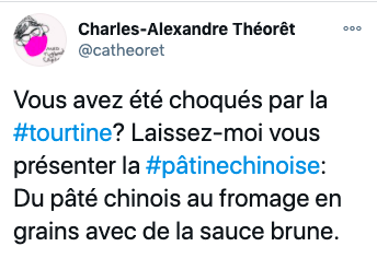 La TOURTINE????? La PATINE CHINOISE?????