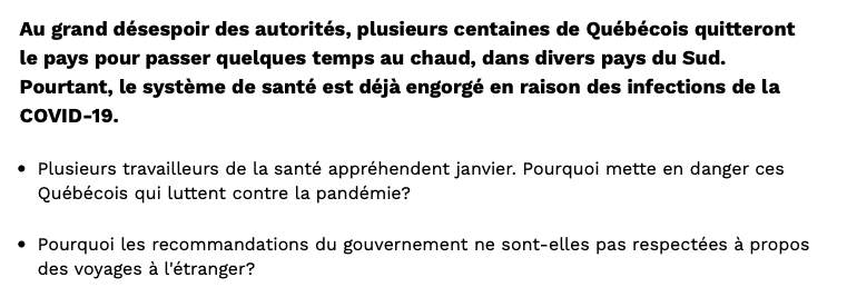 Les Québécois qui partent dans le SUD sont DÉTRUITS!!!!