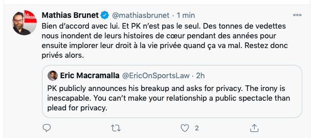 Mathias Brunet RAMASSE PK Subban...et Lindsey Vonn...