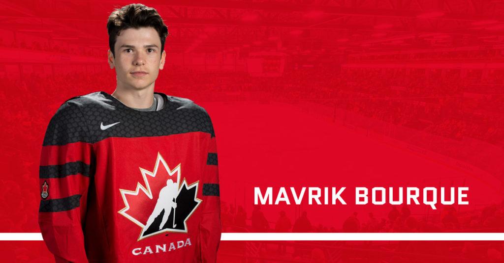 Mavrik Bourque en veut à TEAM CANADA...