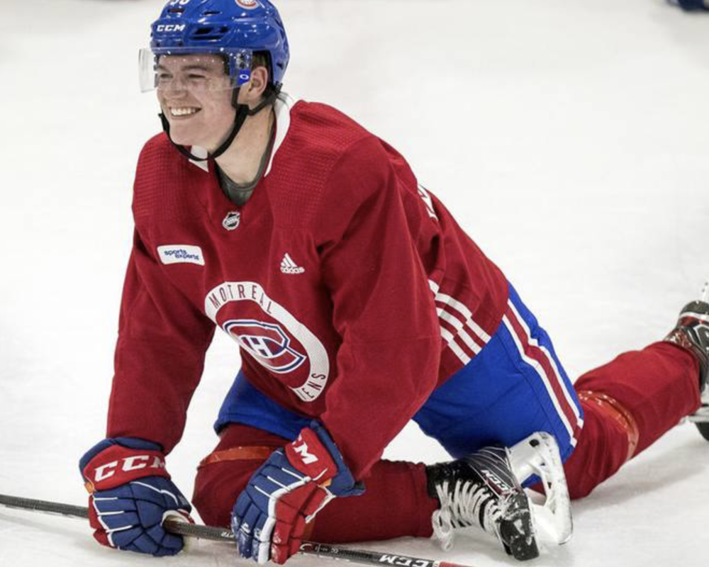 Patrice Brisebois à la rescousse de Cole Caufield...