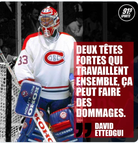 Patrick Roy et Marc Bergevin pourraient faire des RAVAGES...