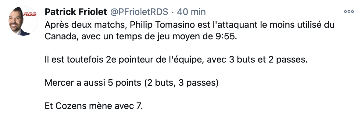 Pendant que Cole Caufield joue 17 minutes par match...