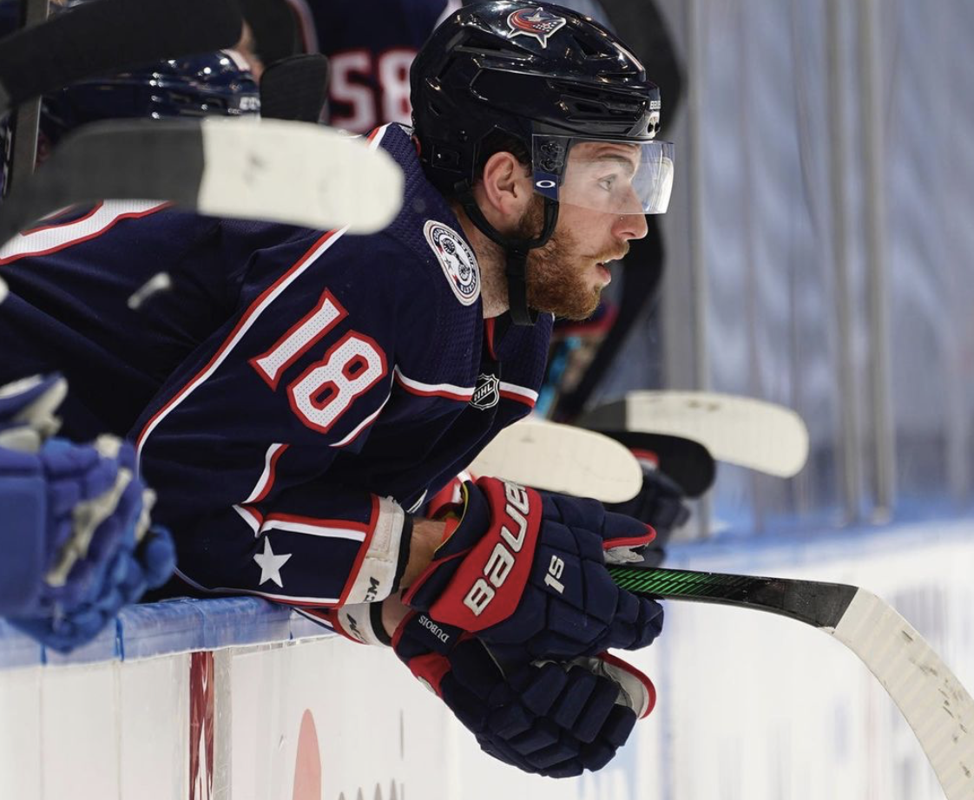 Pendant que Pierre-Luc Dubois commence à pogner les nerfs...