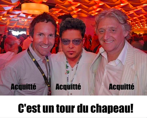 Salvail...Lapointe...Rozon...Le TOUR DU CHAPEAU de la HONTE...