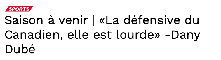 Une défensive LOURDE...Mais LENTE?