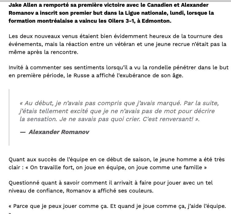 Alex Romanov confirme que les POMMES POURRIES...