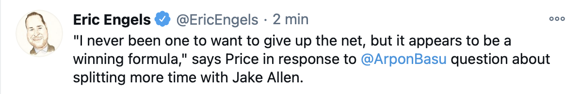 AYOYE...Carey Price n'est pas content PANTOUTE de l'arrivée de Jake Allen...