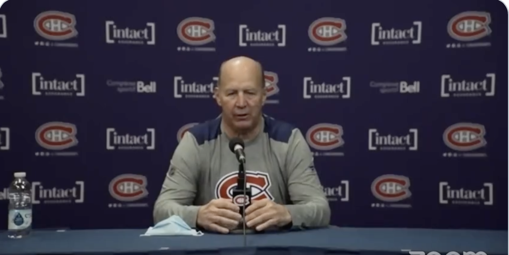 Claude Julien avait envie de dire, que Victor Mete...