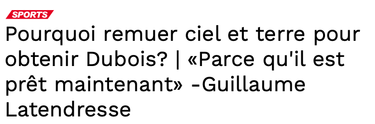 Guillaume Latendresse veut VRAIMENT...Qu'on envoie Jesperi Kotkaniemi à Columbus...