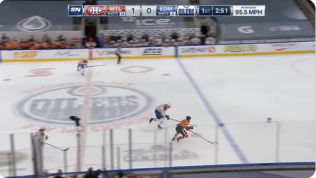 HAHA...Course entre Edmundson et McDavid...