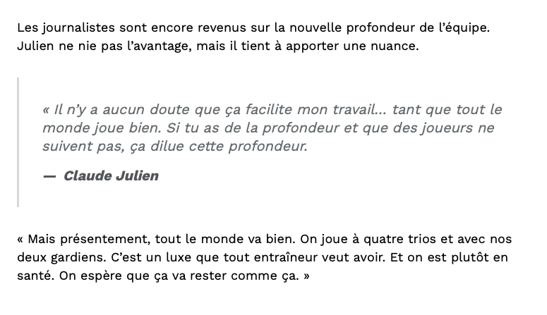 Jesperi Kotkaniemi reçoit des FLEURS de son COACH....