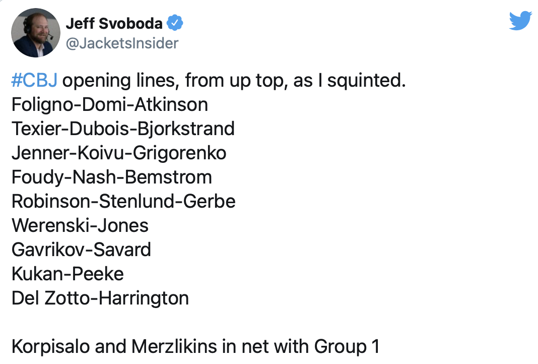 John Tortorella punit Pierre-Luc Dubois...