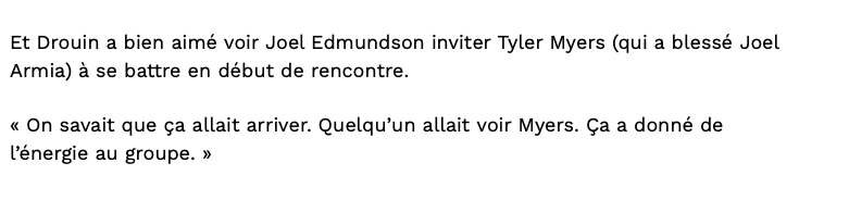 Jonathan Drouin était SOULAGÉ de ne pas avoir été ÉCHANGÉ à Columbus..