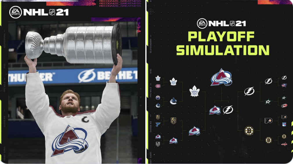 La simulation d'EA SPORTS, donne la coupe...