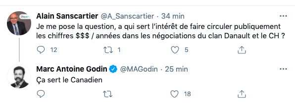 Le CH PISSE dans les oreilles des journalistes...