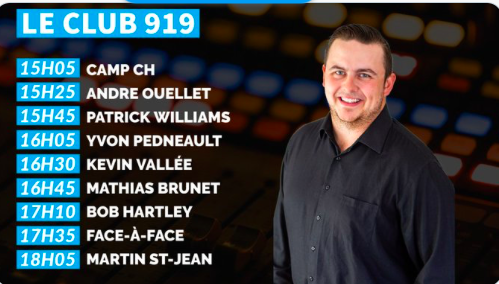 Le PLAN de MATCH de la radio communautaire....