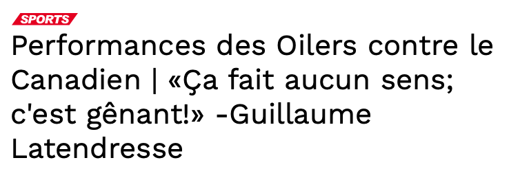 Leon Draisaitl veut se faire ÉCHANGER!!!!!!