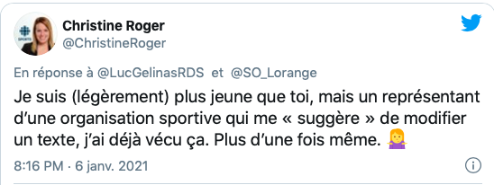 Luc Gélinas REJETÉ par une jeune journaliste!!! OUCH!!!