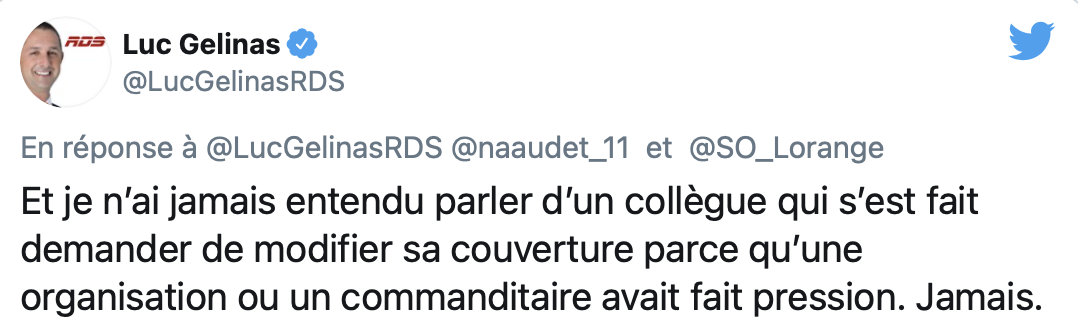 Luc Gélinas traite Nancy Audet de menteuse ?