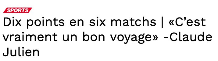 Montréal va RAFLER tous les trophées...HAHA!!!