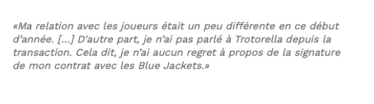 Pierre-Luc Dubois continue de vouloir faire PITIÉ...